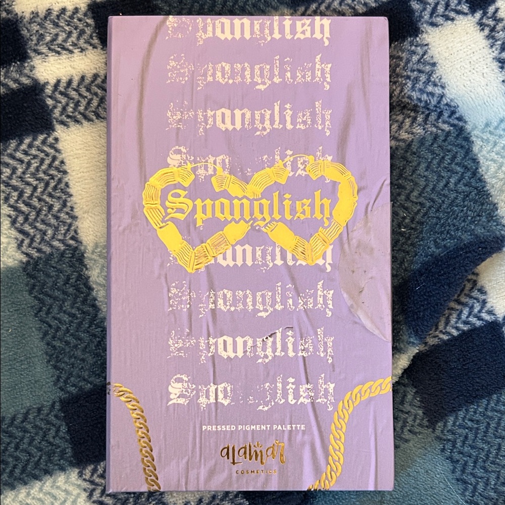 Alamar Spanglish Palette in Purple and Gold